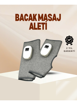 Kablosuz Isıtmalı Baldır Masaj Aleti – 3 Hava Basınçlı, Titreşimli Ve Sıcak Kompres Fonksiyonlu