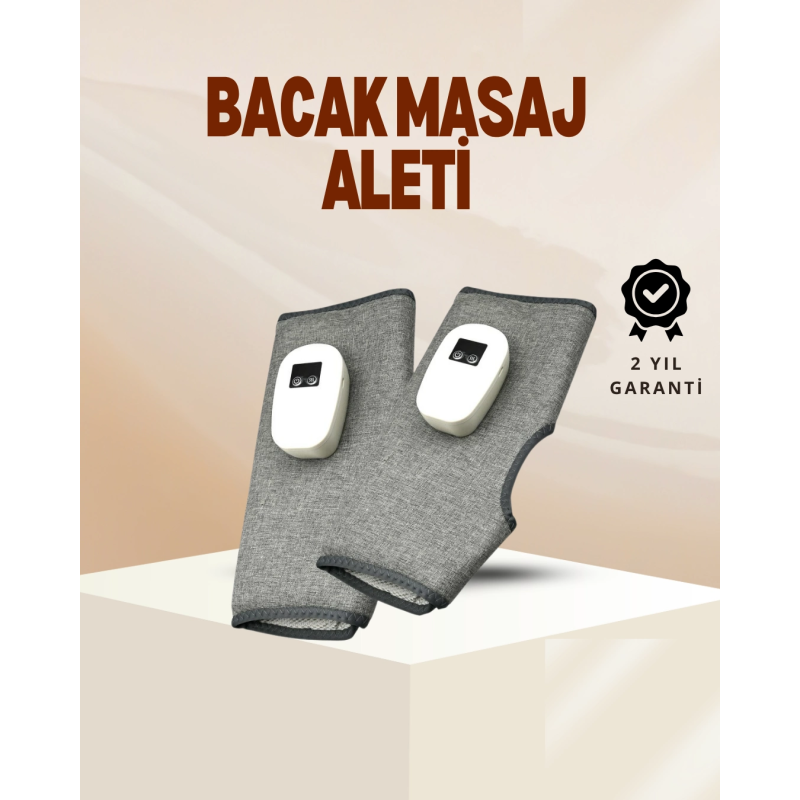 Kablosuz Isıtmalı Baldır Masaj Aleti – 3 Hava Basınçlı, Titreşimli Ve Sıcak Kompres Fonksiyonlu Kablosuz Isıtmalı Baldır Masaj Aleti – 3 Hava Basınçlı, Titreşimli Ve Sıcak Kompres Fonksiyonlu