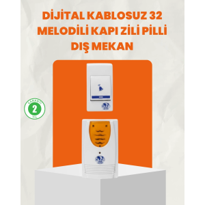 Kablosuz Kapı Zili Ev Ve Ofis İçin Konforlu Çözüm