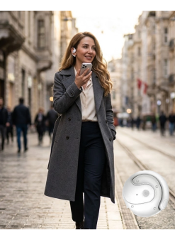 Kablosuz Kulaklık Bluetooth 5.4 Uzun Pil Ömrü Ve Dokunmatik Kontrol Özellikli