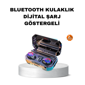 Kablosuz Kulaklık Uzun Pil Ömürlü Şarj Kutulu Ergonomik Hafif Tasarım