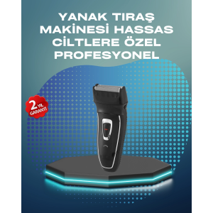 Kablosuz Kuru Tıraş Makinesi Folyo Başlıklı