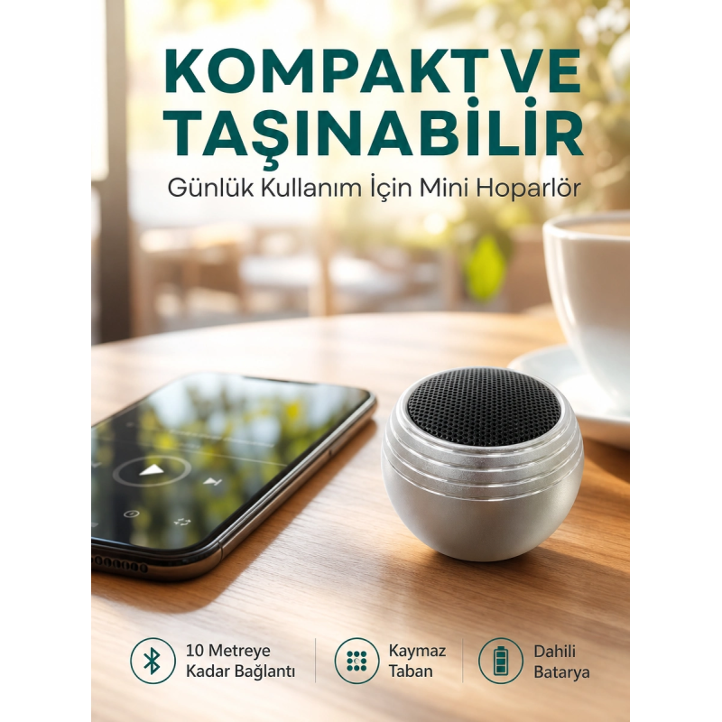 Kablosuz Mini Hoparlör Şarjlı Tws Destekli Kompakt Ses Sistemi Yeni Nesil Kablosuz Mini Hoparlör Şarjlı Tws Destekli Kompakt Ses Sistemi Yeni Nesil