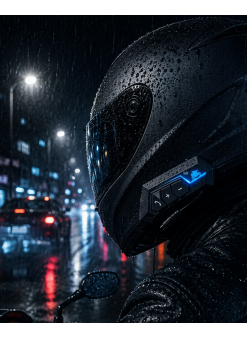 Kablosuz Motosiklet Kask Kulaklığı Bluetooth Mikrofonlu Sürüş Sistemi