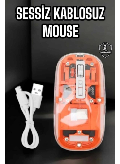 Kablosuz Mouse Fare 5.0 Bluetooth Bağlantılı Usb Girişli
