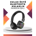 Kablosuz Rgb Işıklı Katlanabilir Bluetooth Kulak Üstü Kulaklık
