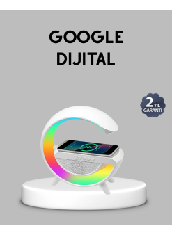 Kablosuz Şarjlı Bluetooth Hoparlör Ve Gece Lambası – Nfc, Fm Radyo, Rgb Işık
