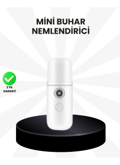Kablosuz Şarjlı Mini Buhar Nemlendirici – Cilt Ve Ortam İçin Taşınabilir Akıllı Cihaz