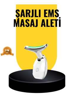 Kablosuz Şarjlı Yüz Masaj Cihazı | Cilt Yenileyici Ve Nem Dengeleyici