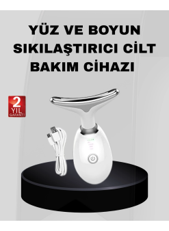 Kablosuz Şarjlı Yüz Sıkılaştırıcı Cihaz Ems Mikro Akım Anti-aging Masaj Aleti