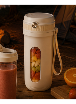 Kablosuz Taşınabilir Blender Güçlü Motorlu Meyve Sıkıcı Ve Smoothie Hazırlayıcı