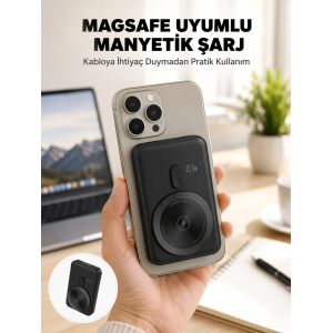 Kablosuz Ve Kablolu Kullanım Sunan Taşınabilir Powerbank Yeni Nesil
