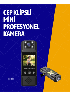 Kablosuz Wifi Bağlantılı Full Hd Mini Kamera – Döngüsel Kayıt Ve Hareket Algılama Özellikli