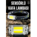 Kafa Lambası Kamp Feneri Balıkçı Feneri Başlıklı Suya Dayanıklı