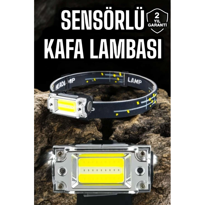 Kafa Lambası Led Fener Pratik Taşınabilir Ayarlanabilir Usb Şarjlı Kafa Lambası Led Fener Pratik Taşınabilir Ayarlanabilir Usb Şarjlı