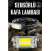 Kafa Lambası Led Fener Pratik Taşınabilir Ayarlanabilir Usb Şarjlı