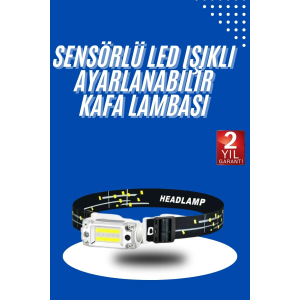 Kafa Lambası, Su Geçirmez Kafa Feneri 3 Mod Aydınlatma