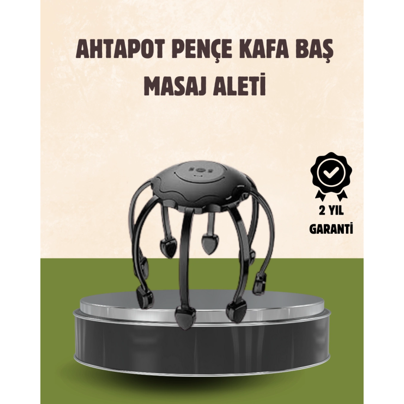 Kafa Masaj Cihazı 8 Motorlu 360 Derece Tam Kapsamlı Rahatlatıcı Masaj Kafa Masaj Cihazı 8 Motorlu 360 Derece Tam Kapsamlı Rahatlatıcı Masaj
