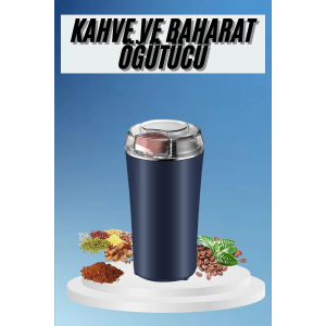 Kahve Ve Baharat Öğütücü Kolay Temizlenebilir Paslanmaz Çelik Taşınabilir