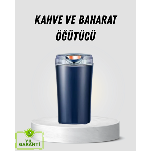 Kahve Ve Baharat Öğütücü Otomatik Mekanizmalı Dayanıklı Çelik