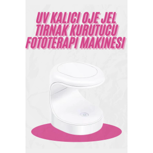 Kalıcı Oje Kurutucu Mini Uv Işınlı Taşınabilir Hızlı Ve Pratik Oje Kurutucu