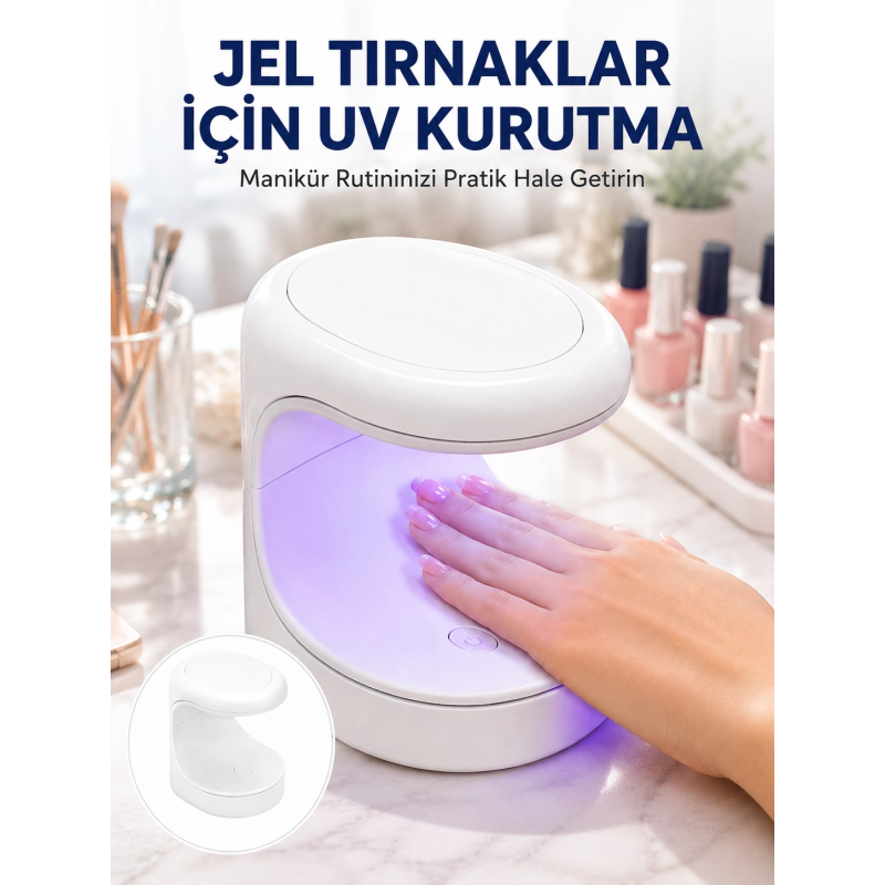 Kalıcı Oje Kurutucu Uv Led Teknolojisi Taşınabilir Mini Tırnak Kurutucu Yeni Nesil Kalıcı Oje Kurutucu Uv Led Teknolojisi Taşınabilir Mini Tırnak Kurutucu Yeni Nesil