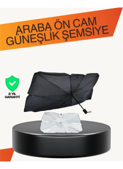 Kalın Kumaşlı Ön Cam Güneşliği – Solmaz, Deforme Olmaz, Uzun Ömürlü
