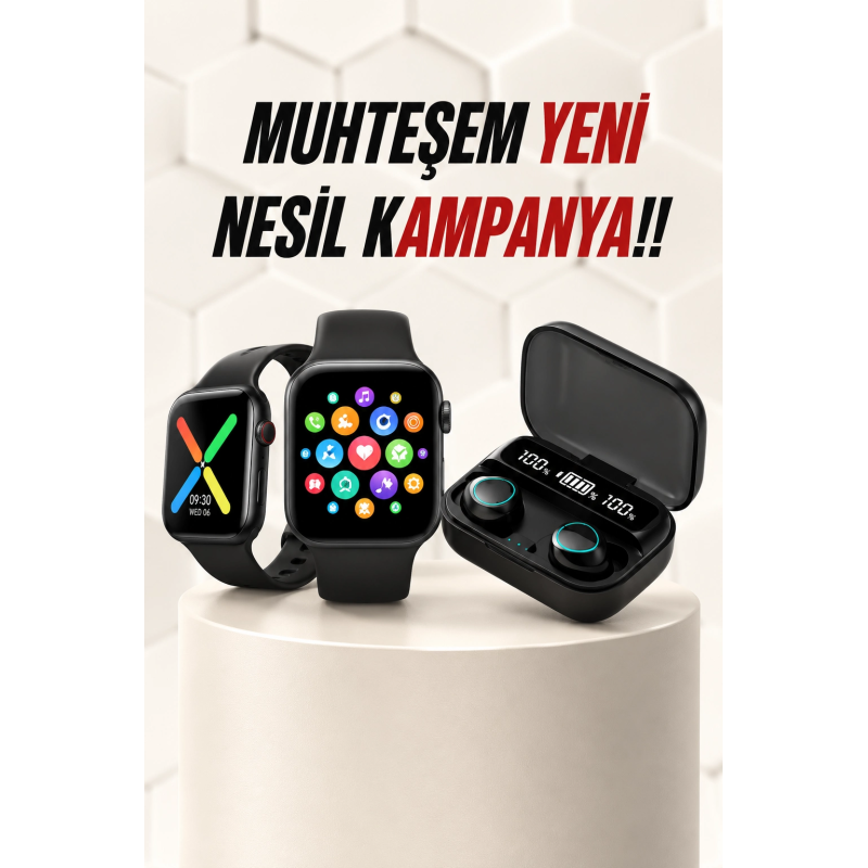 Kaliteli Akıllı Saat Ve Kaliteli Bluetooth Kulaklık Anc Özelliği Uzun Pil Ömrü Kaliteli Akıllı Saat Ve Kaliteli Bluetooth Kulaklık Anc Özelliği Uzun Pil Ömrü