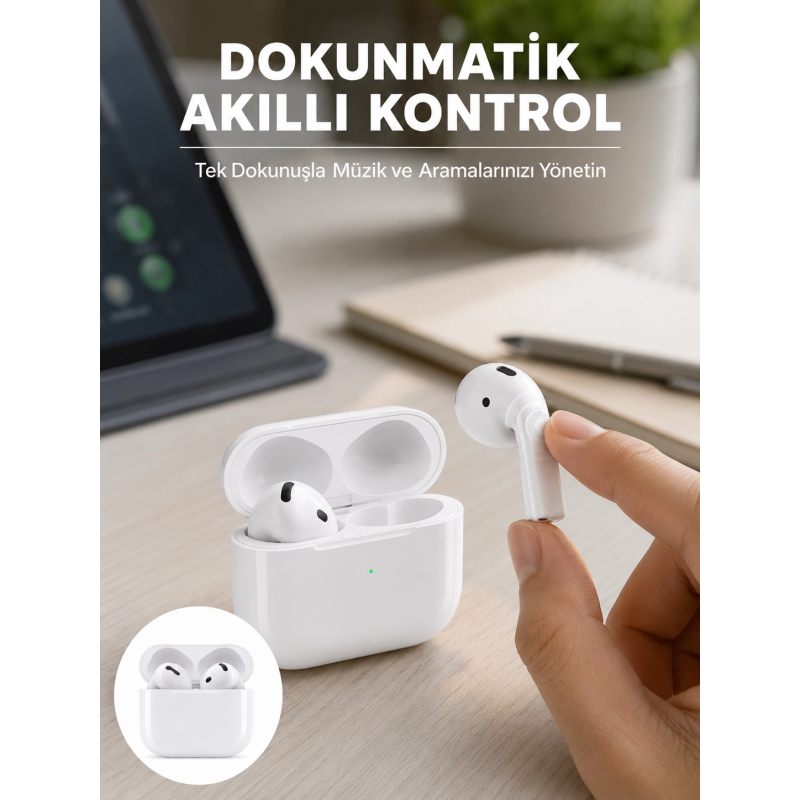 Kaliteli Ucuz İos Ve Android Uyumlu Tws Bluetooth Kulaklık Anc Özelliği Yeni Nesil Kaliteli Ucuz İos Ve Android Uyumlu Tws Bluetooth Kulaklık Anc Özelliği Yeni Nesil