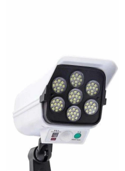 Kamera Görünümlü Led Lamba Dönebilen Bahçe Aydınlatması Duvar Lambası