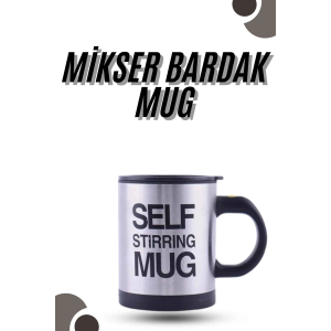 Karıştırıcı Özellikli Mikser Kupa Bardak Kompakt Taşınabilir Mug