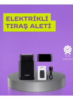 Kart Tasarımlı Şarjlı Tıraş Makinesi | 2 Başlıklı Hassas Kesim