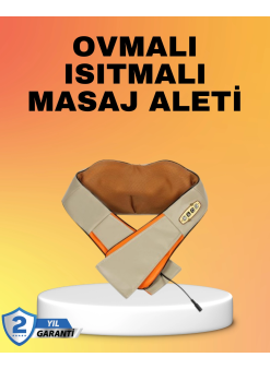 Kas Ağrılarına İyi Gelen Ovmalı Isıtmalı Boyun Omuz Bel Masaj Aleti