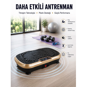 Kas Aktivasyonunu Artıran Titreşimli Egzersiz Makinesi Yeni Nesil