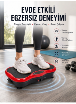 Kas Çalışmasını Destekleyen Titreşimli Egzersiz Makinesi