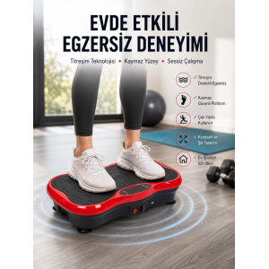 Kas Çalışmasını Destekleyen Titreşimli Egzersiz Makinesi