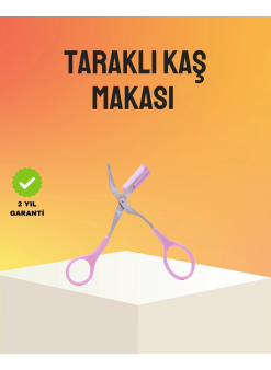 Kaş Düzeltme Makası Taraklı – Profesyonel Ve Pratik Kaş Bakımı
