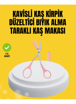 Kaş, Kirpik Ve Tırnak Çevresi Temizliği İçin Çok Fonksiyonlu Makas