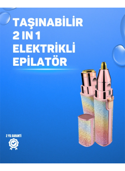 Kaş Ve Yüz Epilation Aleti – Kolay Kullanımlı, Portatif Shaver Usb Şarjlı