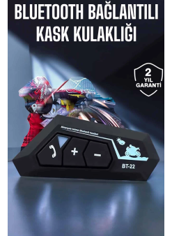 Kask Kulaklık Bluetooth Motosiklet Kulaklık Intercom Su Geçirmez