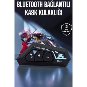Kask Kulaklık Bluetooth Motosiklet Kulaklık Intercom Su Geçirmez