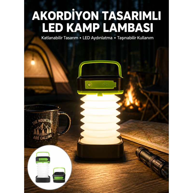 Katlanabilir Kamp Lambası Akordiyon Lamba Şarjlı 3 Kademeli Solar Yeni Nesil Katlanabilir Kamp Lambası Akordiyon Lamba Şarjlı 3 Kademeli Solar Yeni Nesil