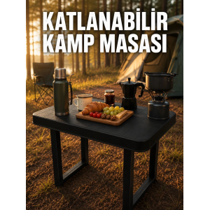 Katlanabilir Kamp Masası Taşınabilir Plastik Piknik Ve Bahçe Masası İçin Uygun