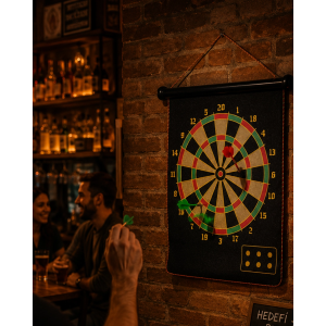 Katlanabilir Manyetik Dart Oyunu Zararsız Dart Okları İle Güvenli Eğlence