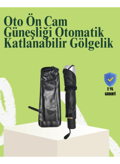 Katlanabilir Oto Güneşlik - 125x65 Cm