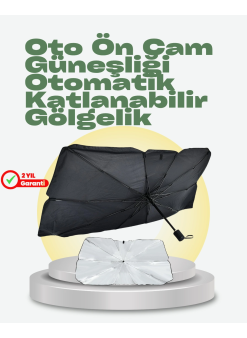 Katlanabilir Oto Güneşlik – Pratik, Dayanıklı, Uv Koruyucu Tasarım