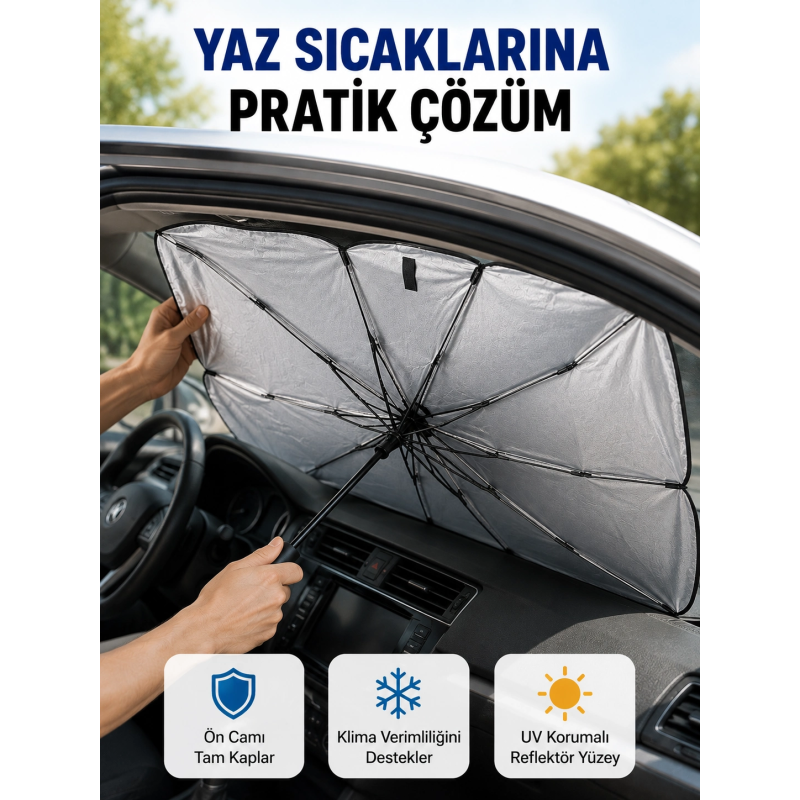 Katlanabilir Oto Güneşlik – Uv Koruma Ve Isı Yalıtımı Yeni Nesil Katlanabilir Oto Güneşlik – Uv Koruma Ve Isı Yalıtımı Yeni Nesil