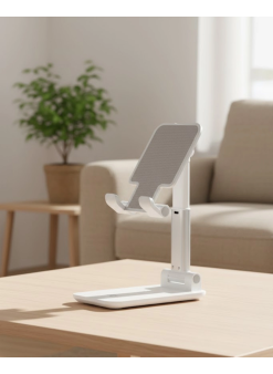 Kaymaz Silikon Yüzeyli Ergonomik Telefon Standı