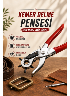 Kemer Delme Pensesi Paslanmaz Çelik Gövde