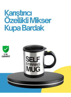 Kendi Kendini Karıştıran Termos Kupa – Pratik, Güçlü Motorlu Ve Termos Özellikli